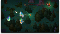 Left of the carousel